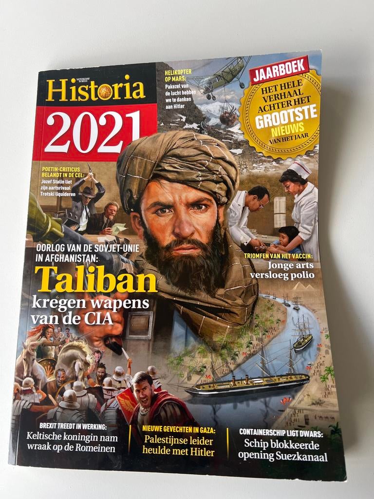 Historia Jaarboek 2021: Het Grootste Nieuws van het Jaar, Ophalen of Verzenden, Zo goed als nieuw, Overige typen
