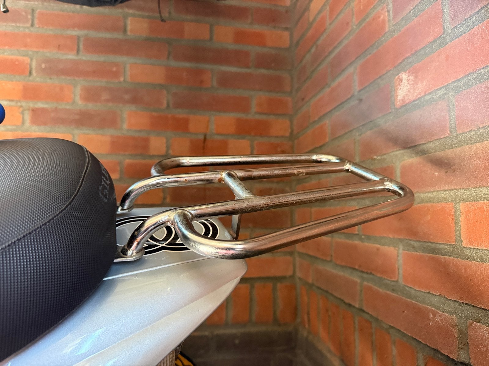 Gilera Stalker chrome achterrekje - compleet, Ophalen of Verzenden, Zo goed als nieuw, Overige typen, Piaggio