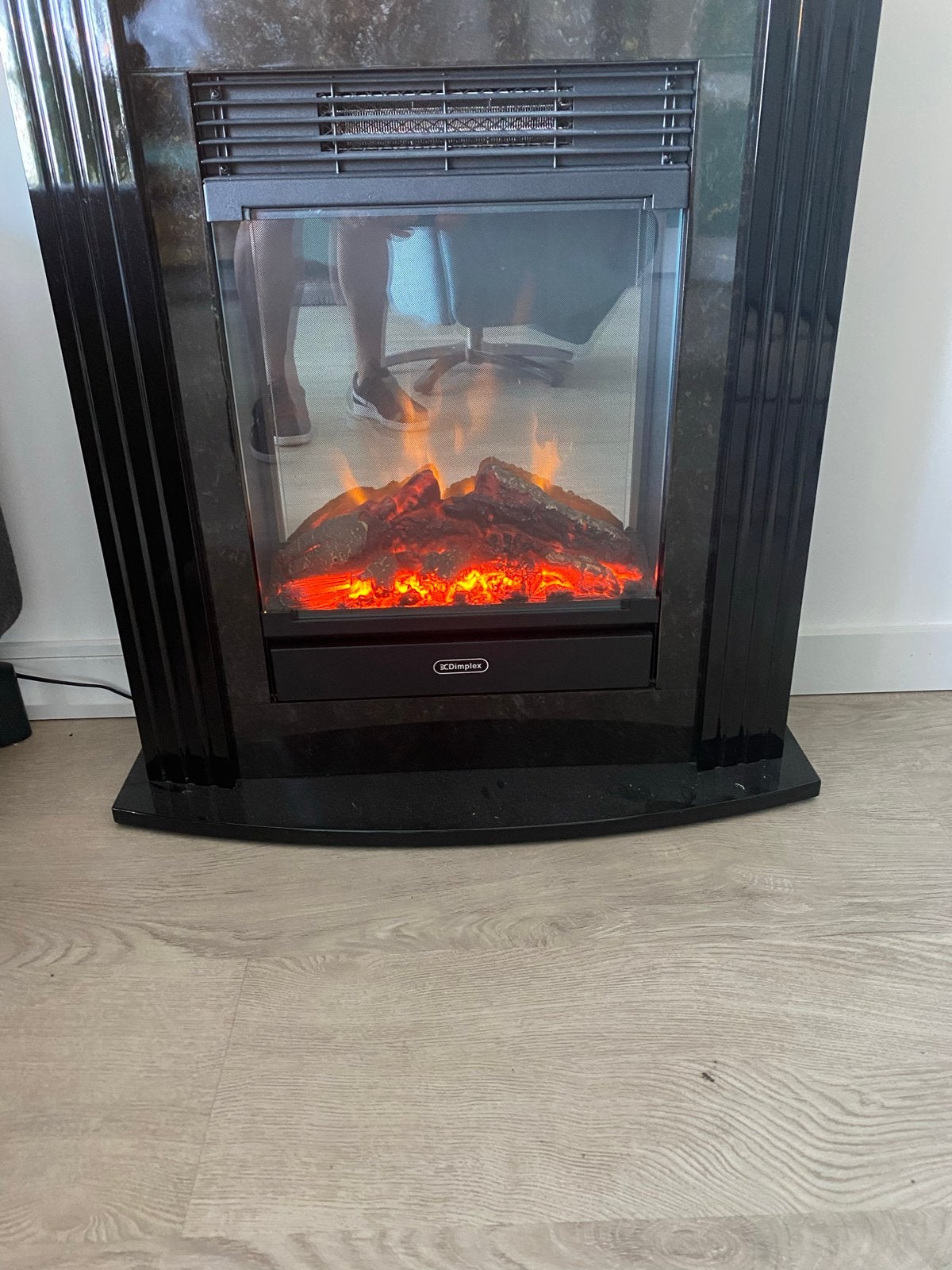 Dimplex elektrische haard - Model MINMOZBL-E, Huis en Inrichting, Haarden, Ophalen, Zo goed als nieuw, Vrijstaande haard, Elektrische haard