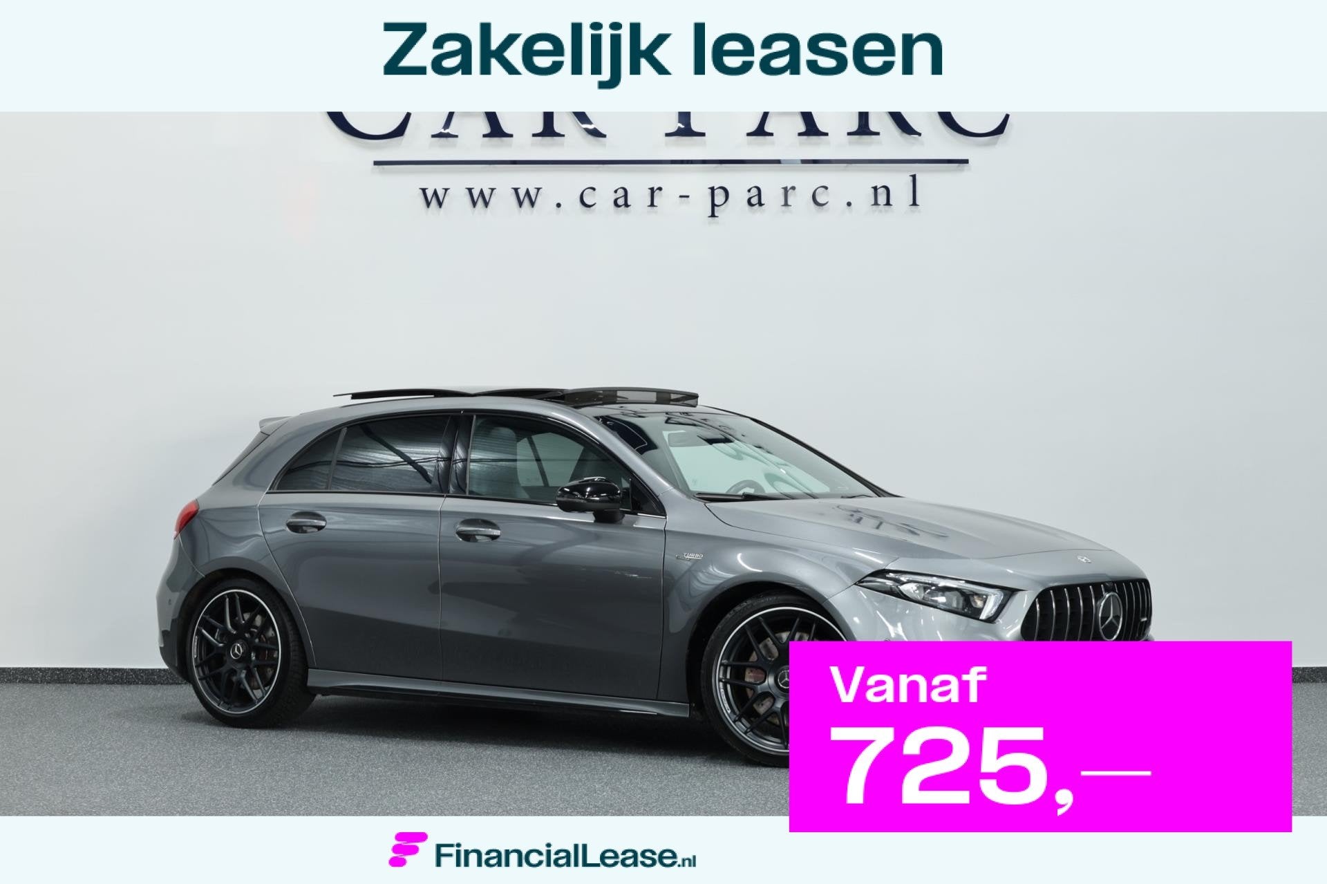 Mercedes-Benz A-klasse AMG 45 4MATIC+ MULTIBEAM/VIRTUAL/SFEE, Automaat, Gebruikt, 4 cilinders, 11 km/l