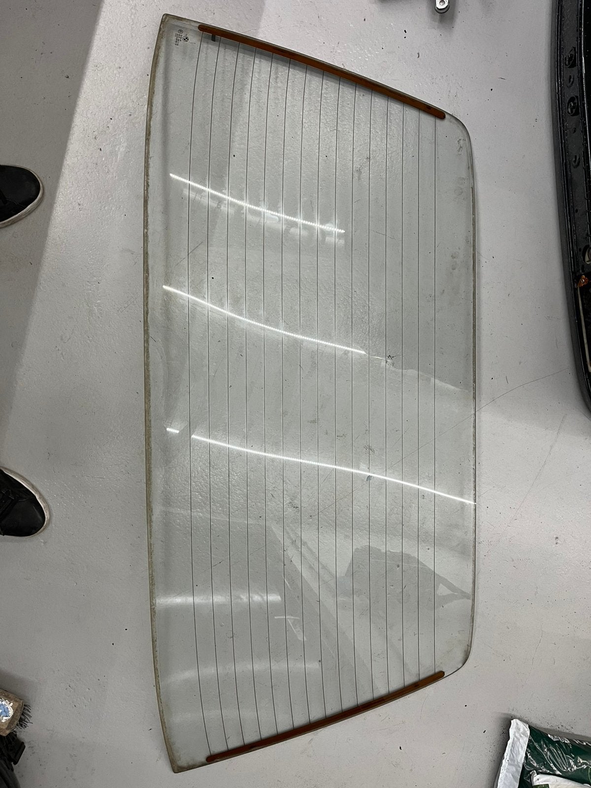 Bmw e30 achterruit, Auto-onderdelen, Ophalen of Verzenden, Gebruikt, BMW