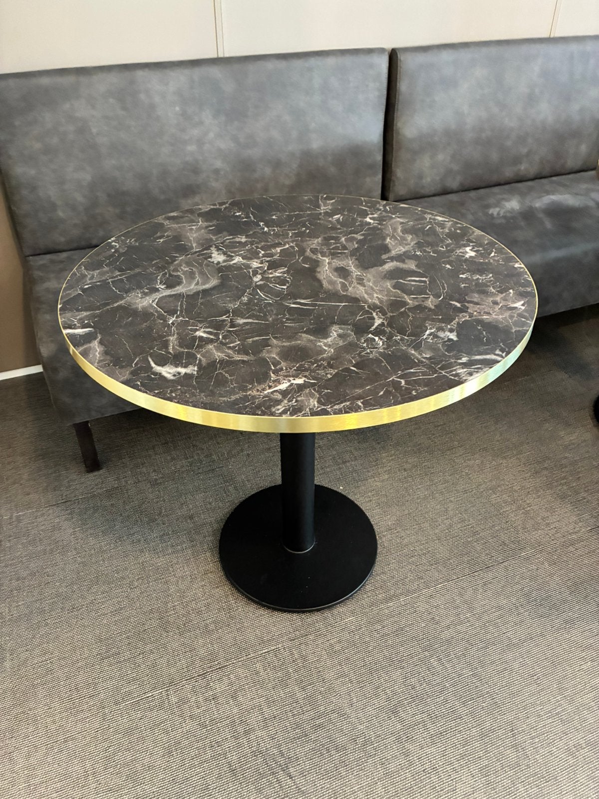 3 mooie bistro tafels, Ophalen, Zo goed als nieuw, Rond, 50 tot 100 cm