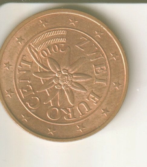 2 cent 2010 oostenrijk, Postzegels en Munten, Munten | Europa | Euromunten, Verzenden, Oostenrijk