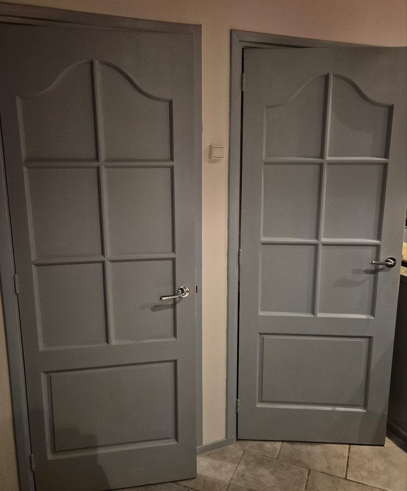2 deuren, Gebruikt, Minder dan 80 cm, Binnendeur, Minder dan 200 cm