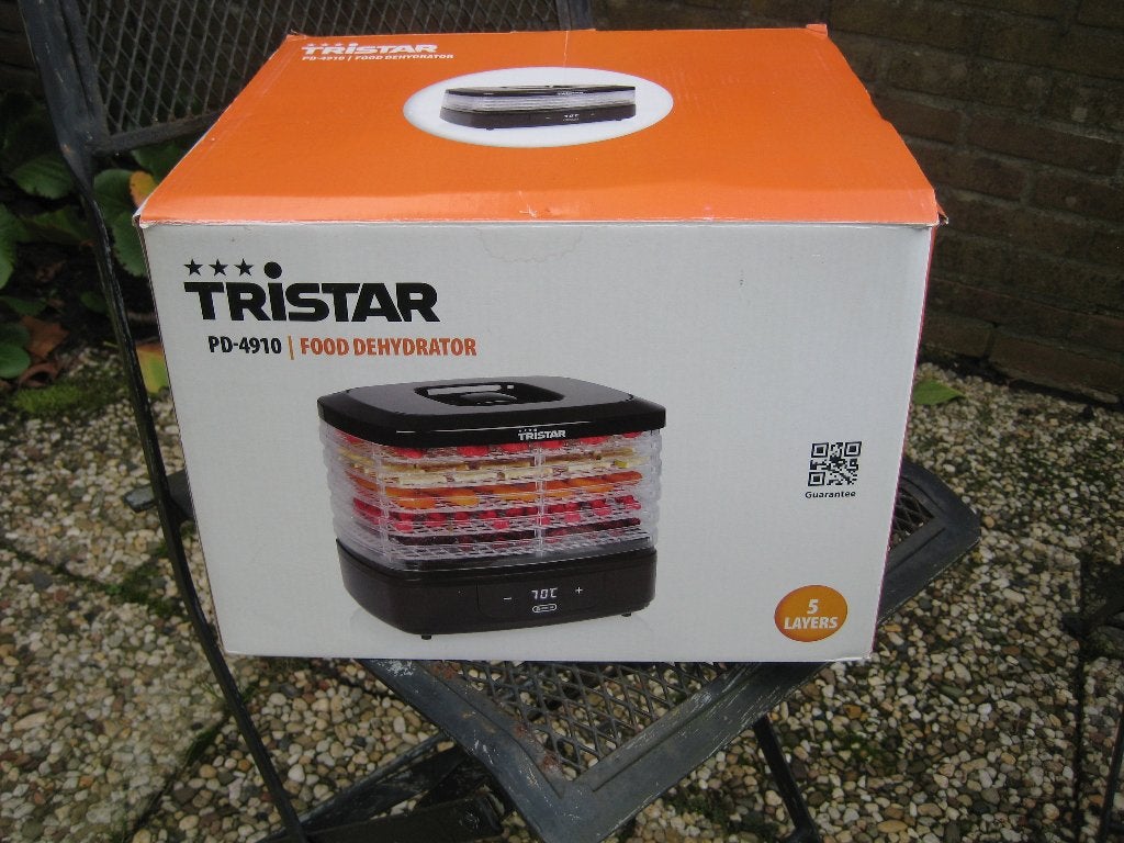 voedseldroger, Ophalen, 45 tot 50 cm, Hete lucht, Tristar