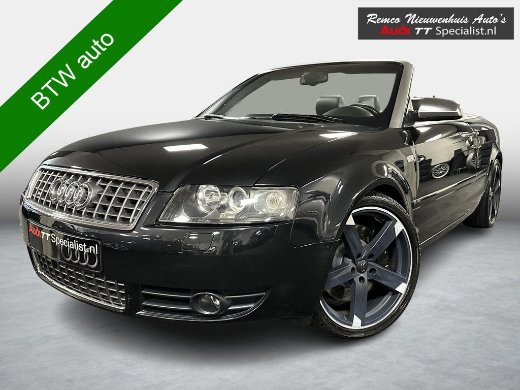 Audi S4 Cabriolet 4.2 V8 S4 quattro Pro line Youngtimer 1120, Gebruikt, Cabriolet, 4 stoelen, Zwart