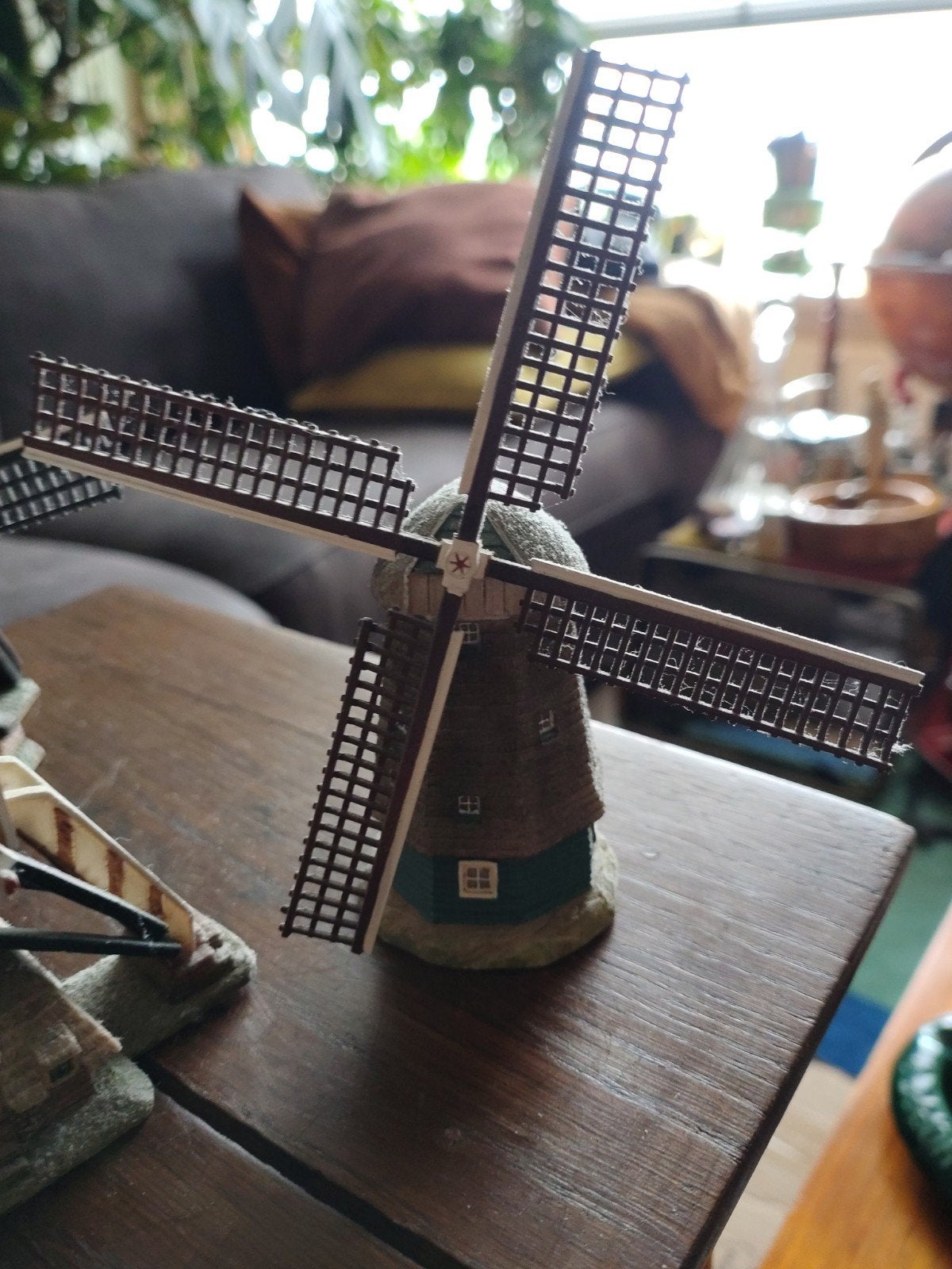 4 miniatuur molens in perfecte staat, Ophalen of Verzenden, Zo goed als nieuw