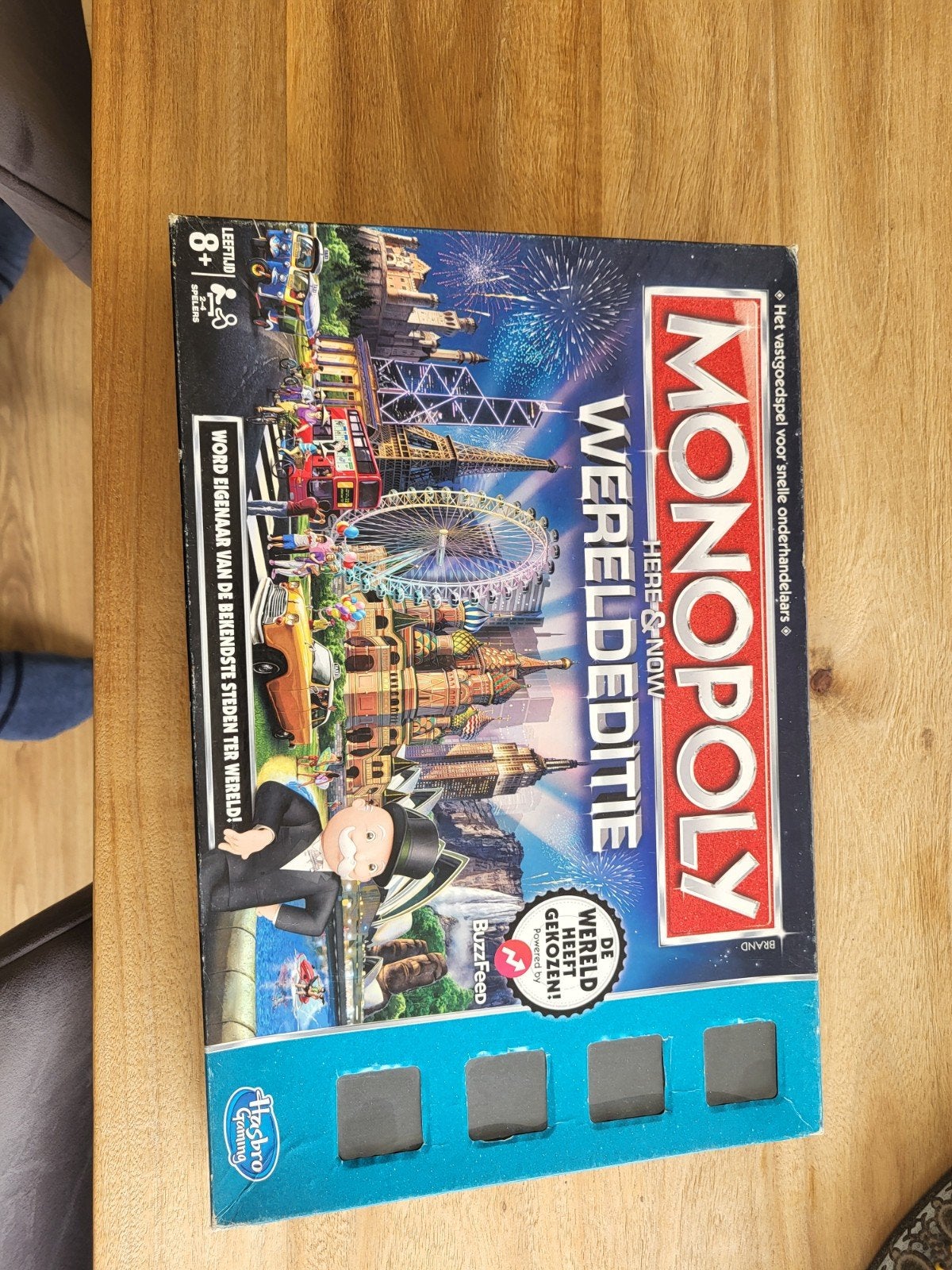 Monopoly wereldeditie, Drie of vier spelers, Ophalen, Gebruikt, Hasbro Gaming