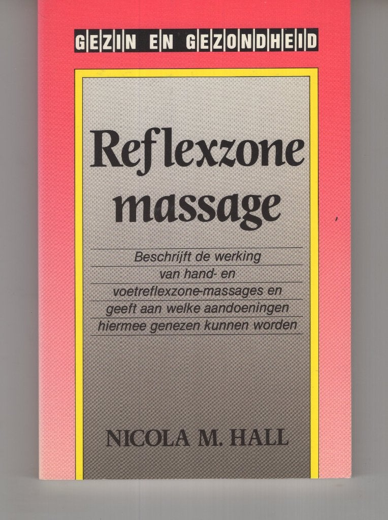 reflexzone massage Nicola Hall, Ophalen of Verzenden, Gelezen, Spiritualiteit algemeen, Overige typen