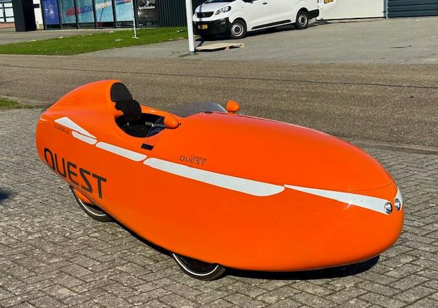 Quest velomobiel te koop, Gebruikt, Cabine, Trommelrem, Ophalen