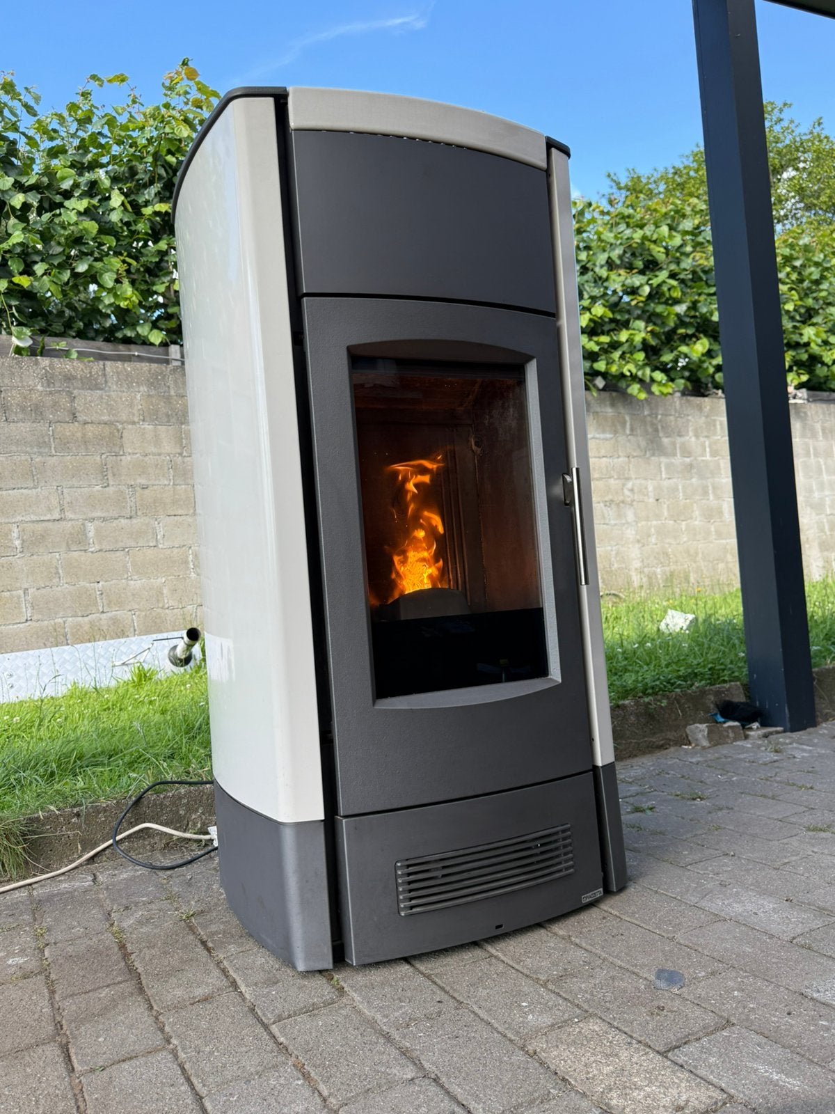 Pelletkachel piazzetta p958 GRATIS LEVERING !, Huis en Inrichting, Kachels, Zo goed als nieuw, Vrijstaand, Pelletkachel, Elektrisch