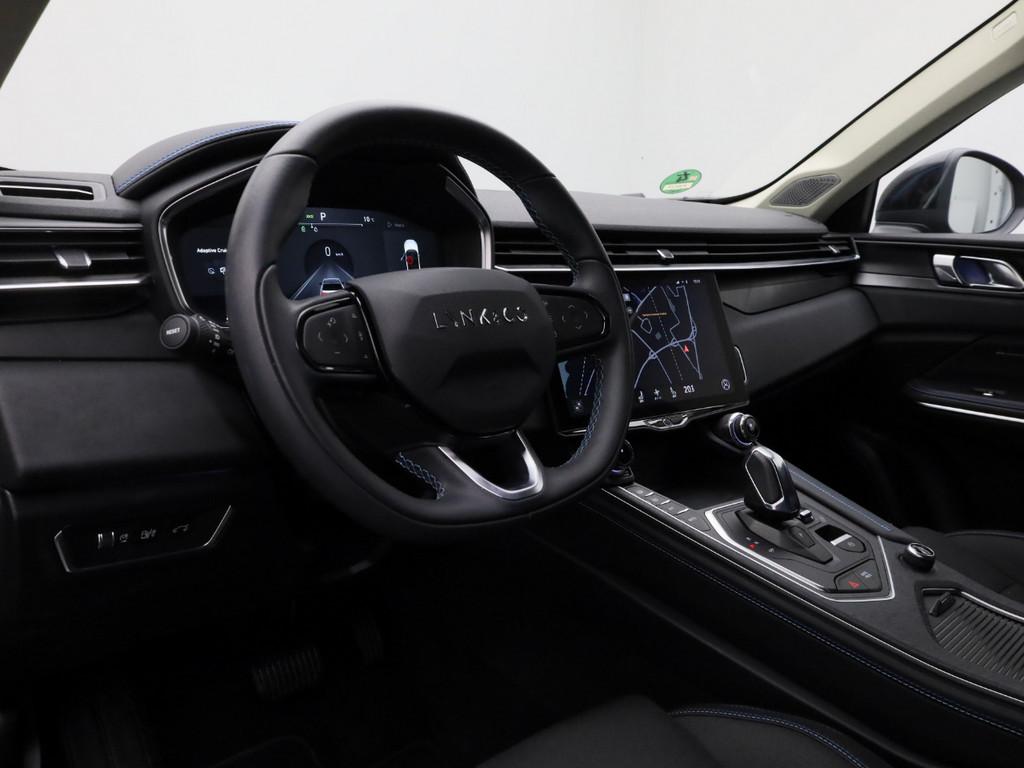 Lynk en Co 01 1.5 MY23 - Bijna nieuwe SUV met luxe uitstrali, Auto's, Stof, Euro 6, Met garantie (alle), Blauw