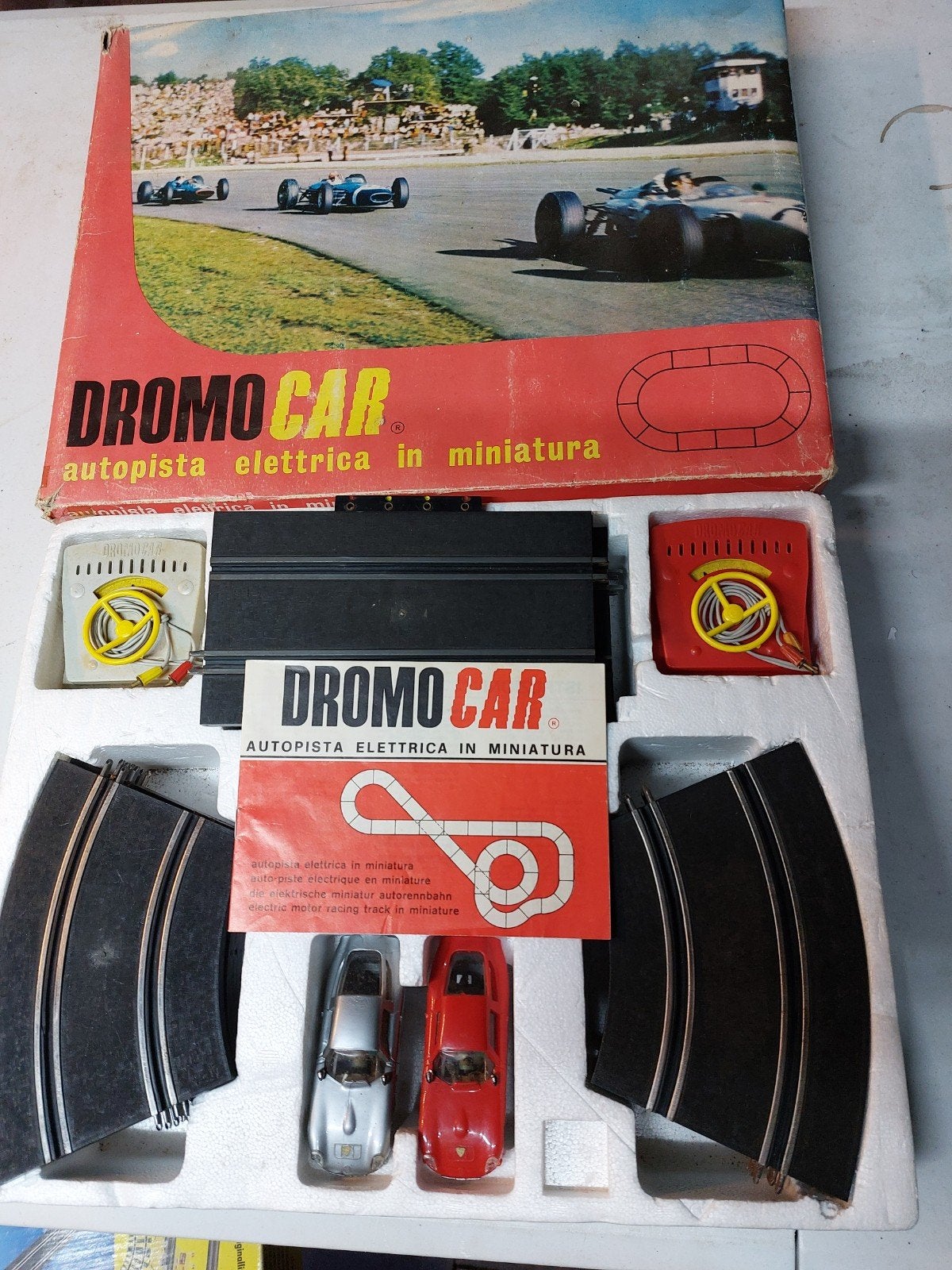 dromocar racebaan , zeer netjes nog, Ophalen of Verzenden, Zo goed als nieuw, Elektrisch, Overige merken