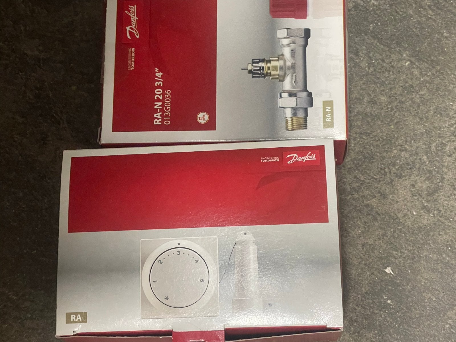 Danfoss RA-N 20 3/4" en RA thermostaatset, Ophalen of Verzenden, Nieuw