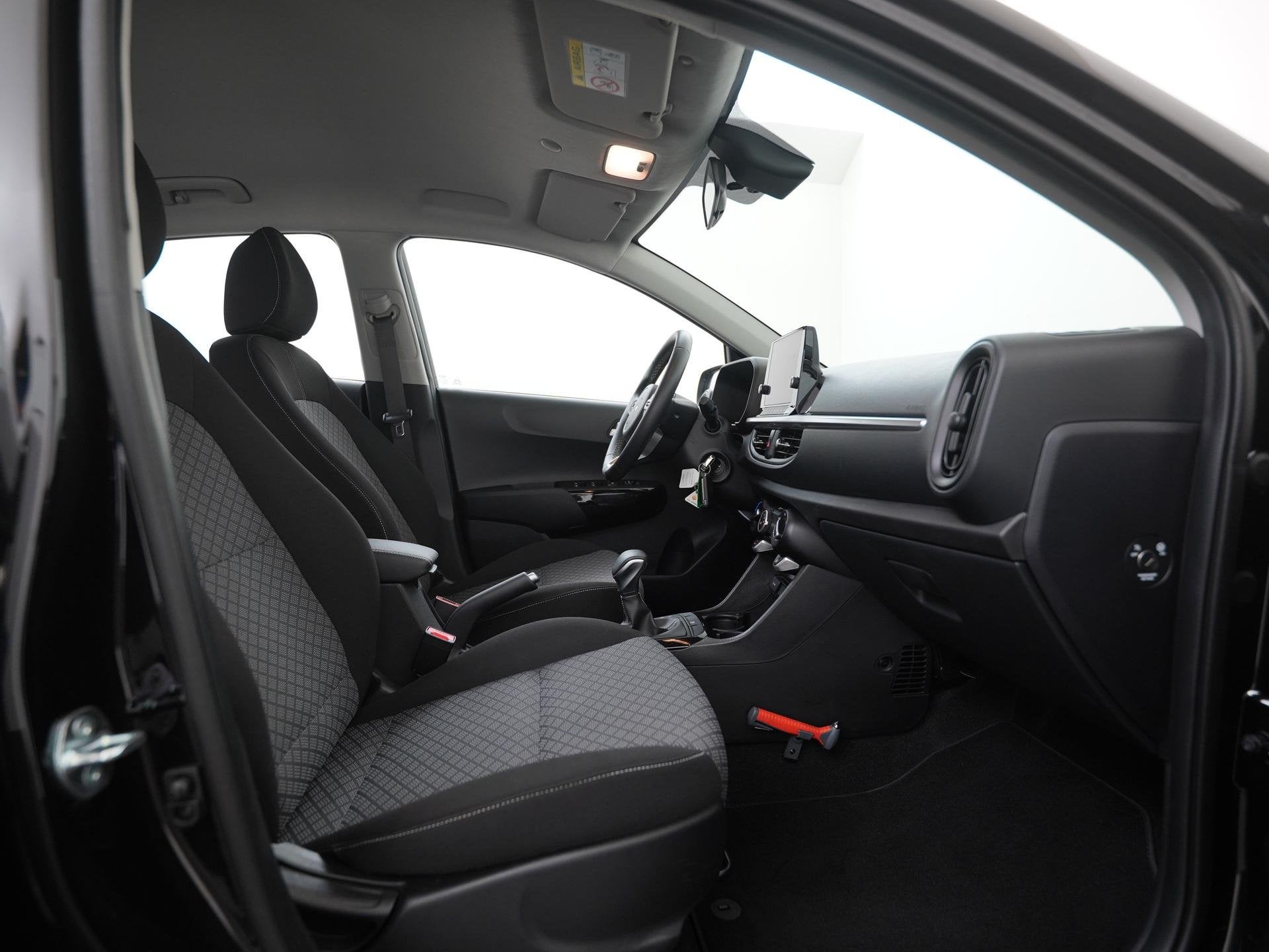 Kia Picanto 1.0 DPI DynamicLine Automaat | Camera | Digital, Auto's, 12 maanden, Stof, Euro 6, 4 stoelen