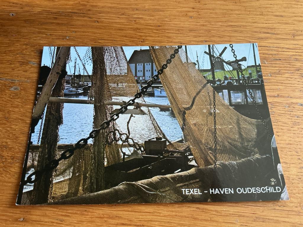 m100 Texel molen haven, Ophalen of Verzenden, Waddeneilanden