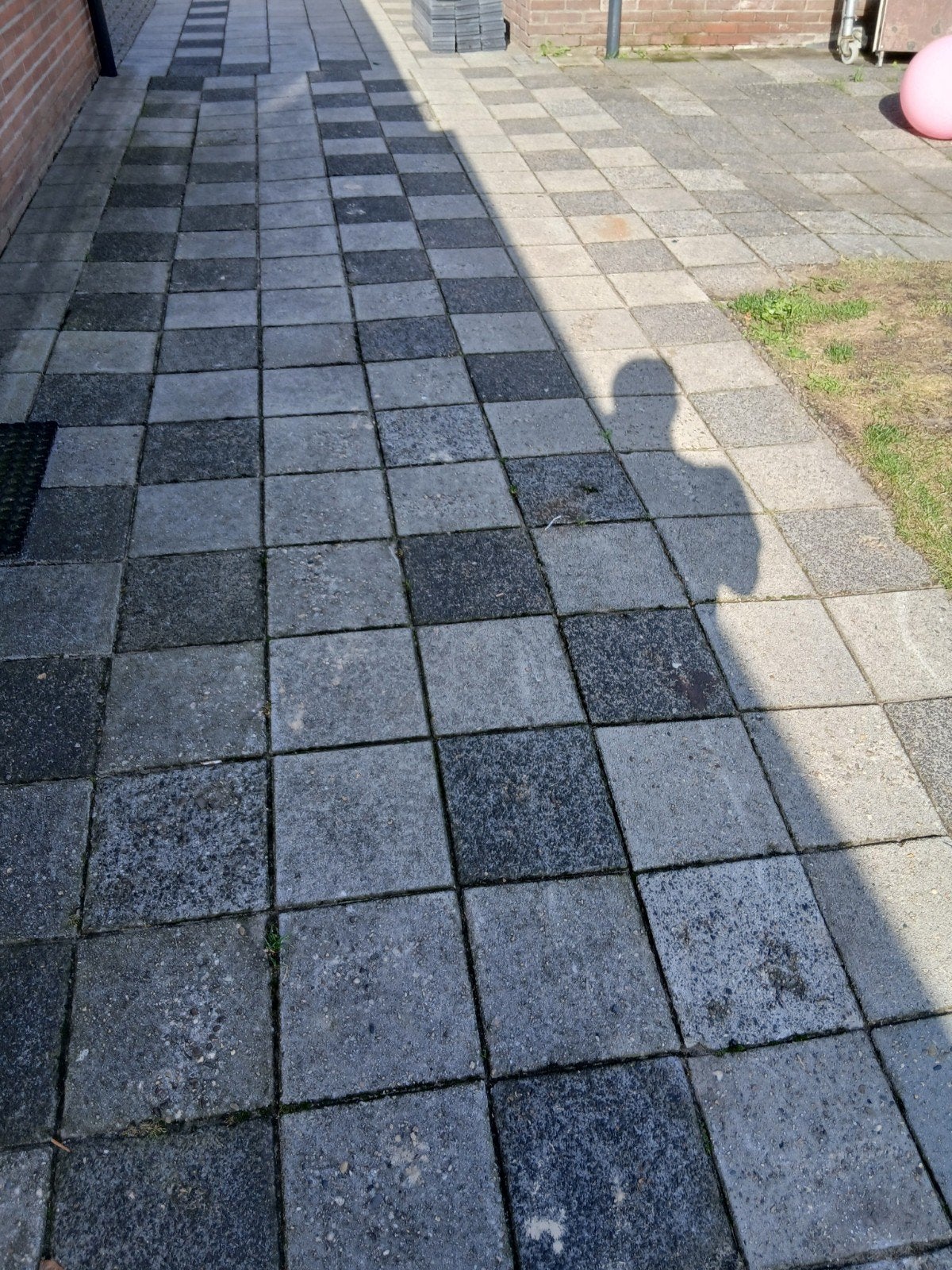 Gebruikte betontegels, grijs/zwart, Ophalen, Gebruikt, 10 m² of meer, Beton