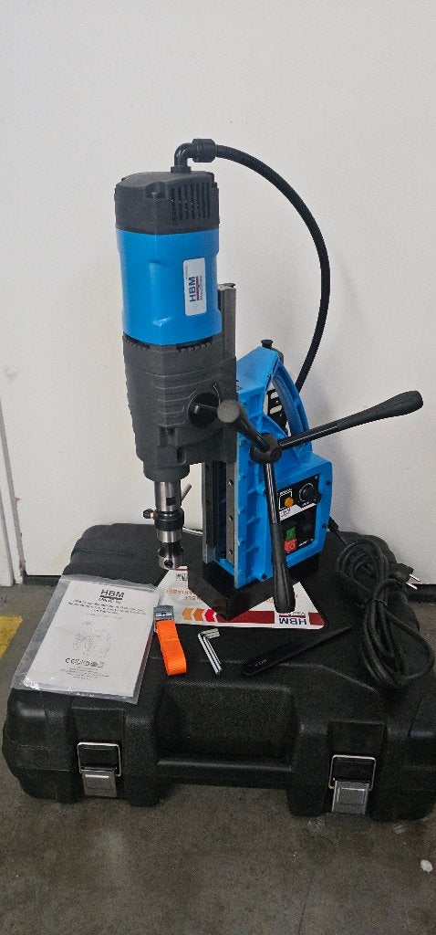 Magneetboormachine 65 mm Vario met Tapfunctie HBM, 600 watt of meer, Variabele snelheid, Overige typen, Ophalen of Verzenden