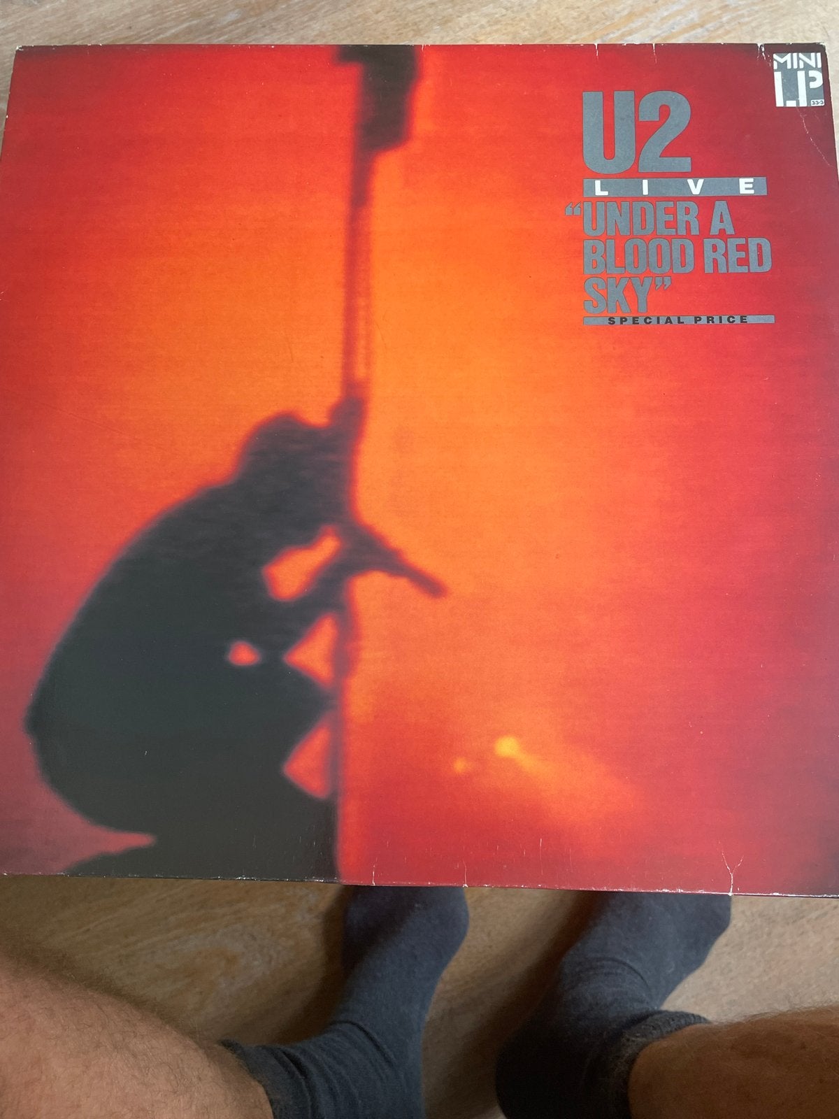 U2 - Under A Blood Red Sky (Mini LP), LP, Gebruikt, Originele persing, Ophalen of Verzenden