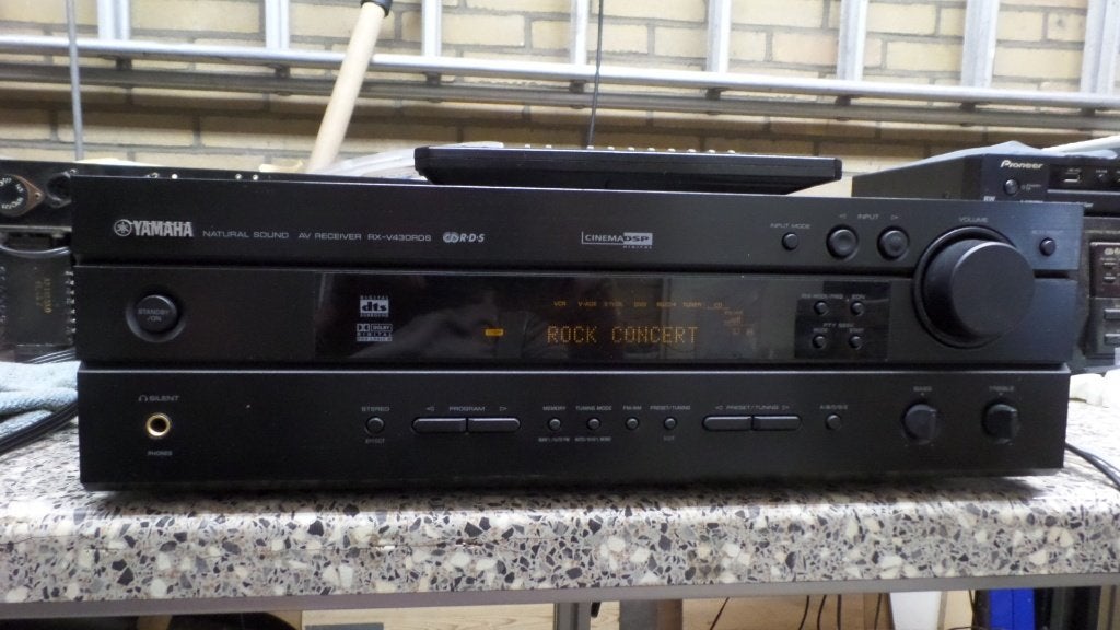AV-Receiver, YAMAHA, RX-V430 RDS-(#9174), Gebruikt, Yamaha, Ophalen of Verzenden, 60 tot 120 watt