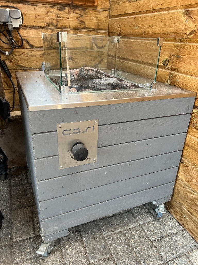 Cosicube 70 vuurtafel, Ophalen, Gebruikt