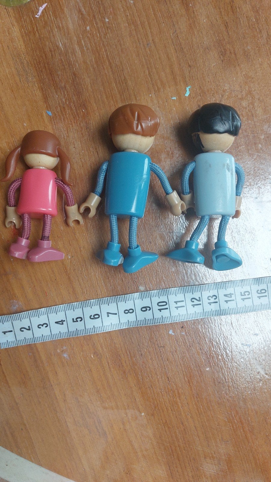 3 Leuke Poppetjes - Speelfiguren voor Kinderen, Kinderen en Baby's, Speelgoed | Poppen, Ophalen of Verzenden