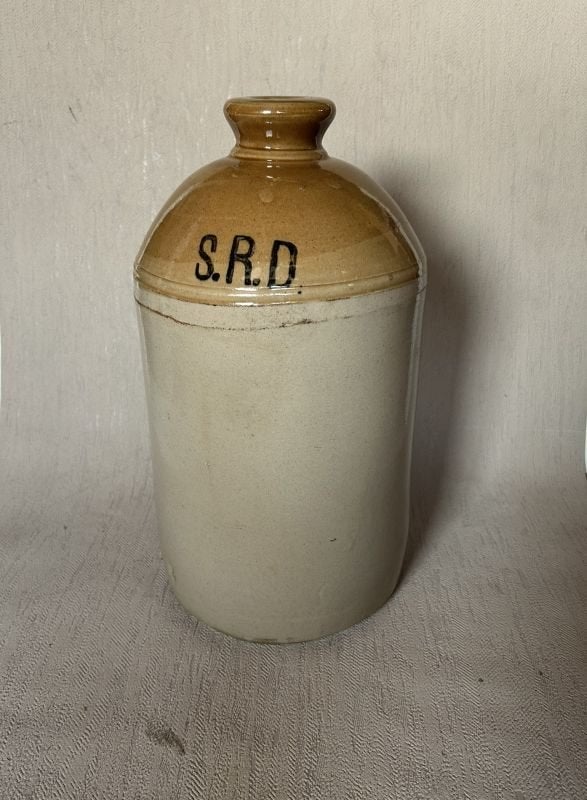 wo1 - Britse SRD kruik, 1 gallon - rumkruik 1914 1918, Ophalen of Verzenden, Landmacht, Engeland, Kist of Geocache
