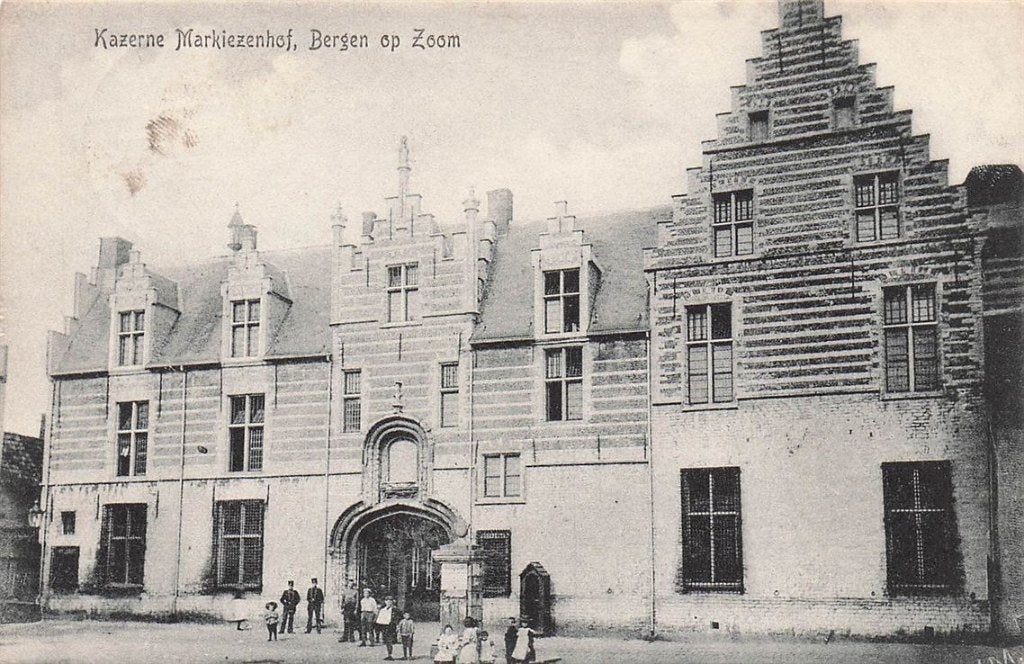 702-413-041 Kazerne Markiezenhof Bergen Op Zoom, Verzenden, Voor 1920, Noord-Brabant