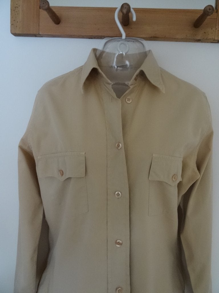 CLOSED najaarsblouse mt M -100 % katoen, Kleding | Dames, Maat 38/40 (M), Bruin, Verzenden, Closed