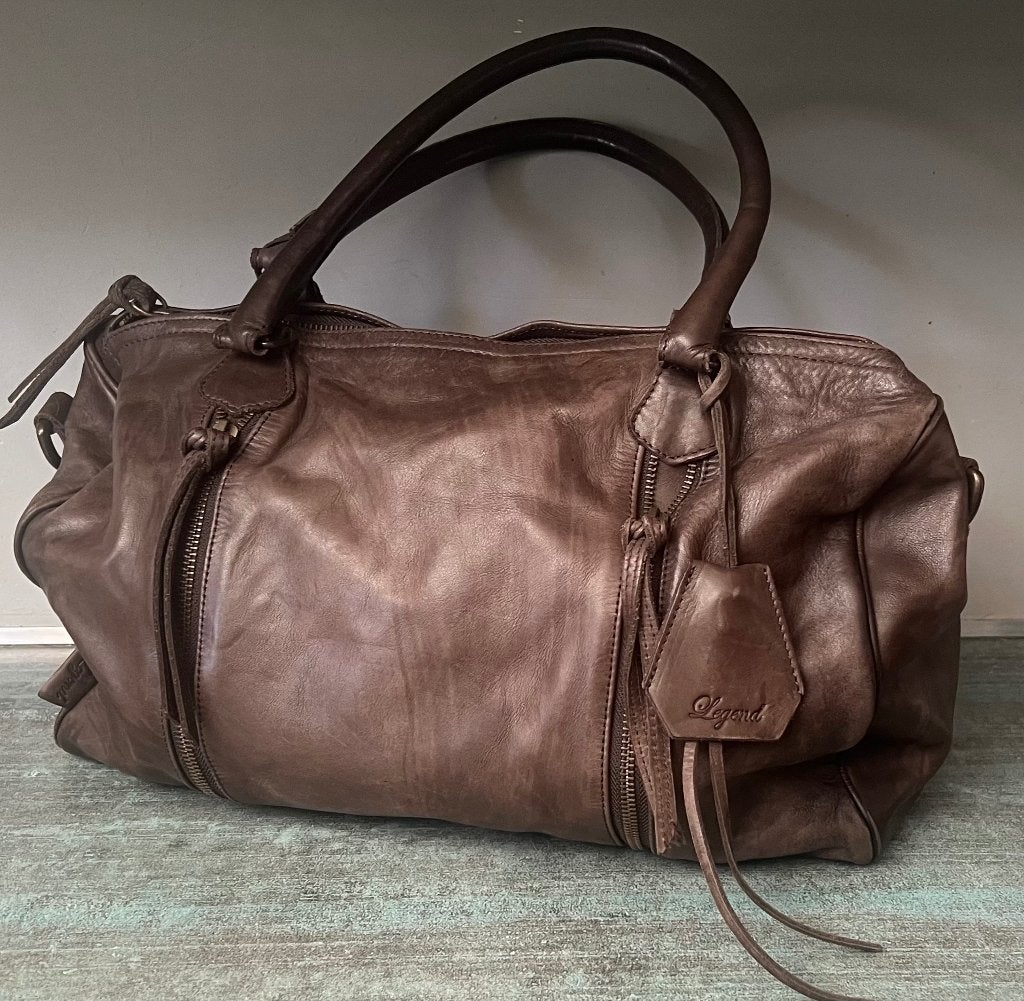 Legend. Leren tas., Sieraden, Tassen en Uiterlijk, Ophalen of Verzenden, Bruin, Leer