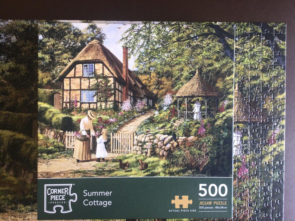 Puzzel. Summer Cottage. 500 stukjes., Ophalen, 500 t/m 1500 stukjes, Zo goed als nieuw