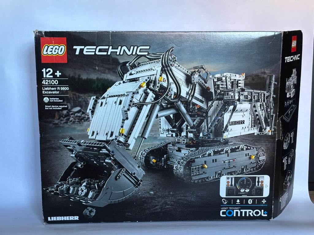 Lego 42100 Liebherr R9800, Ophalen, Zo goed als nieuw