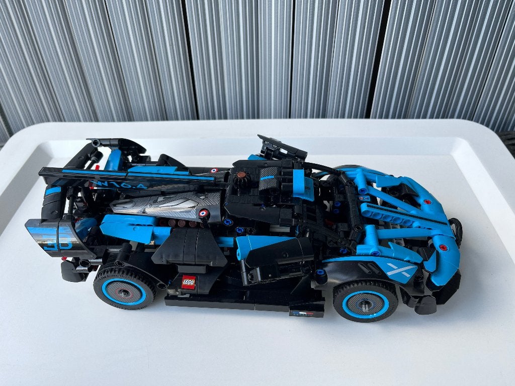 42162 Lego Technic Bugatti Bolide Agile Blue, Lego, Compleet, Ophalen of Verzenden, Zo goed als nieuw