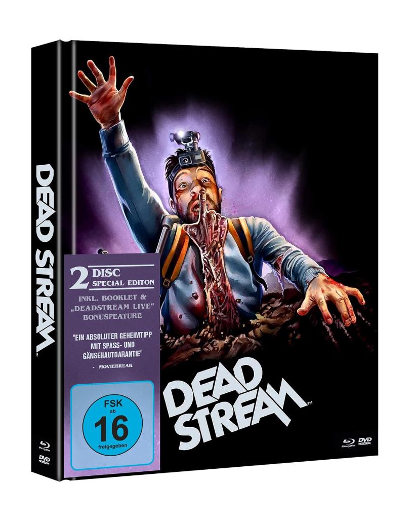Deadstream (2022) Limited Mediabook, Found Footage, DVD Blu!, Ophalen of Verzenden, Nieuw in verpakking, Horror, Boxset