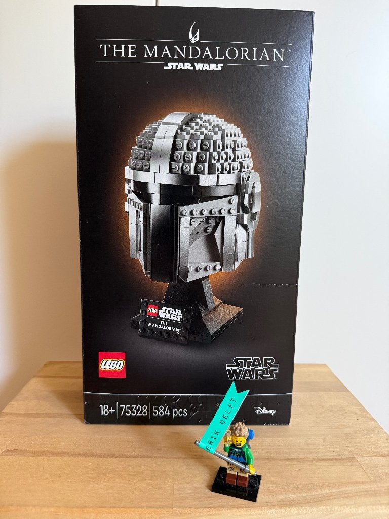 LEGO 75328 | STAR WARS | The Mandalorian Helm | NEW, Ophalen, Star Wars, Lego, Nieuw