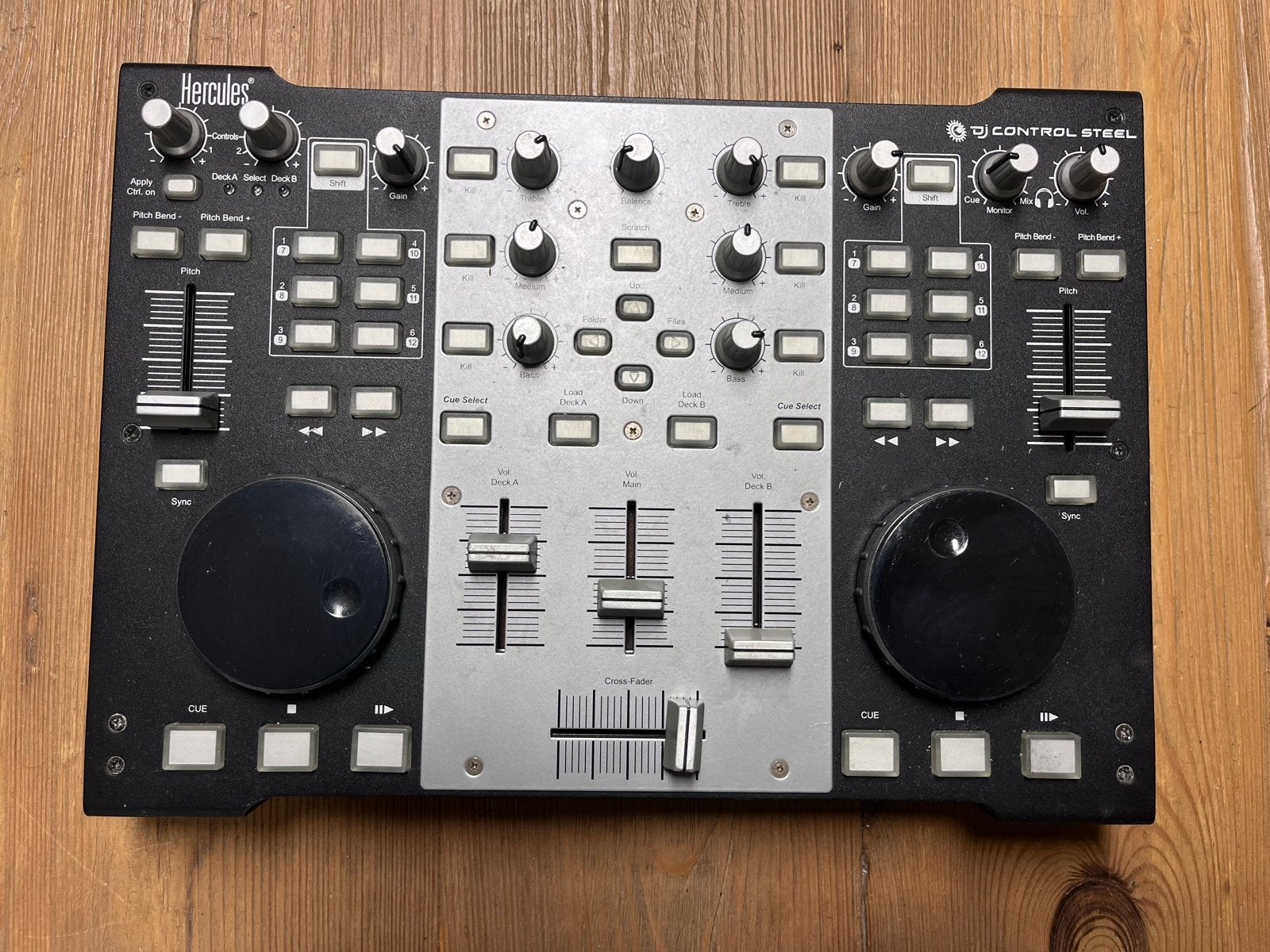 Hercules DJ Control Steel DJ-controller, Ophalen, Gebruikt, Dj-set, Overige merken