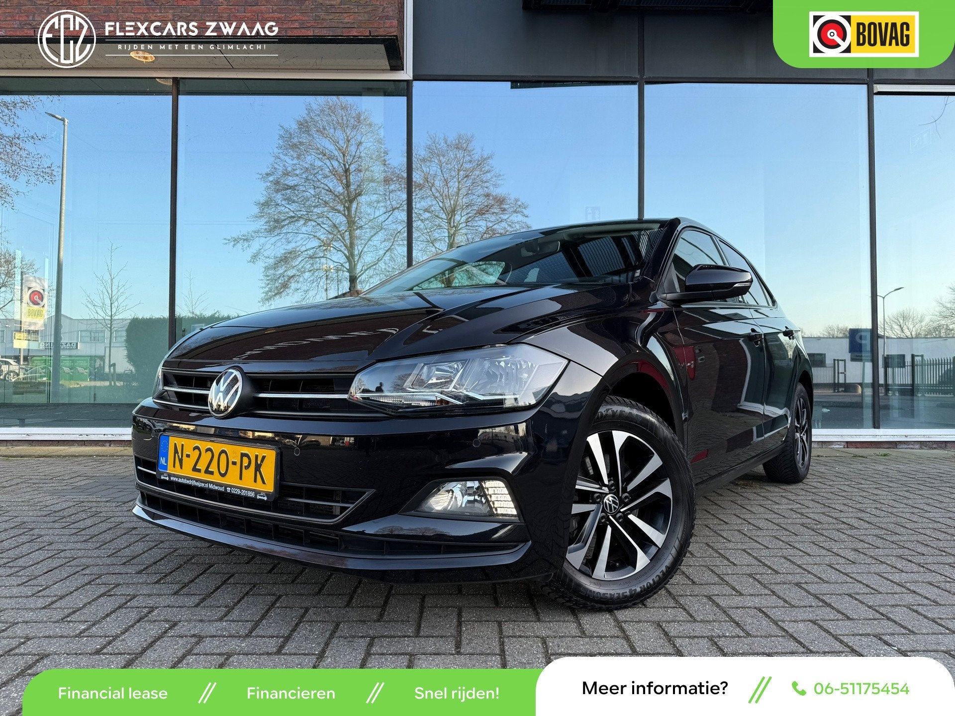 Volkswagen Polo 1.0 TSI 110pk Highline - Climate - Virt.Cock, Auto's, Volkswagen, Voorwielaandrijving, Gebruikt, 1081 kg, Leder en Stof