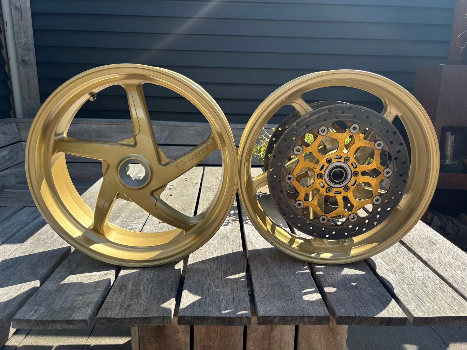 Ducati 748 916 996 998 marchesini velgen met brembo schijven, Ophalen of Verzenden