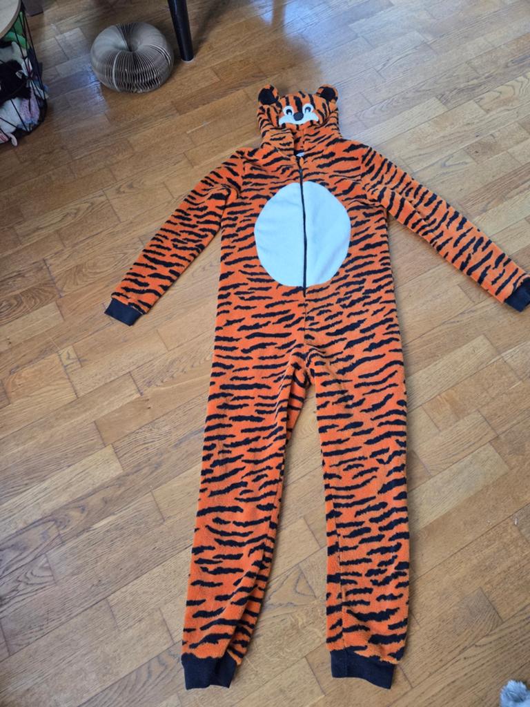 Tijger Onesie - Comfortabele Pyjama/Verkleedpak, Ophalen of Verzenden