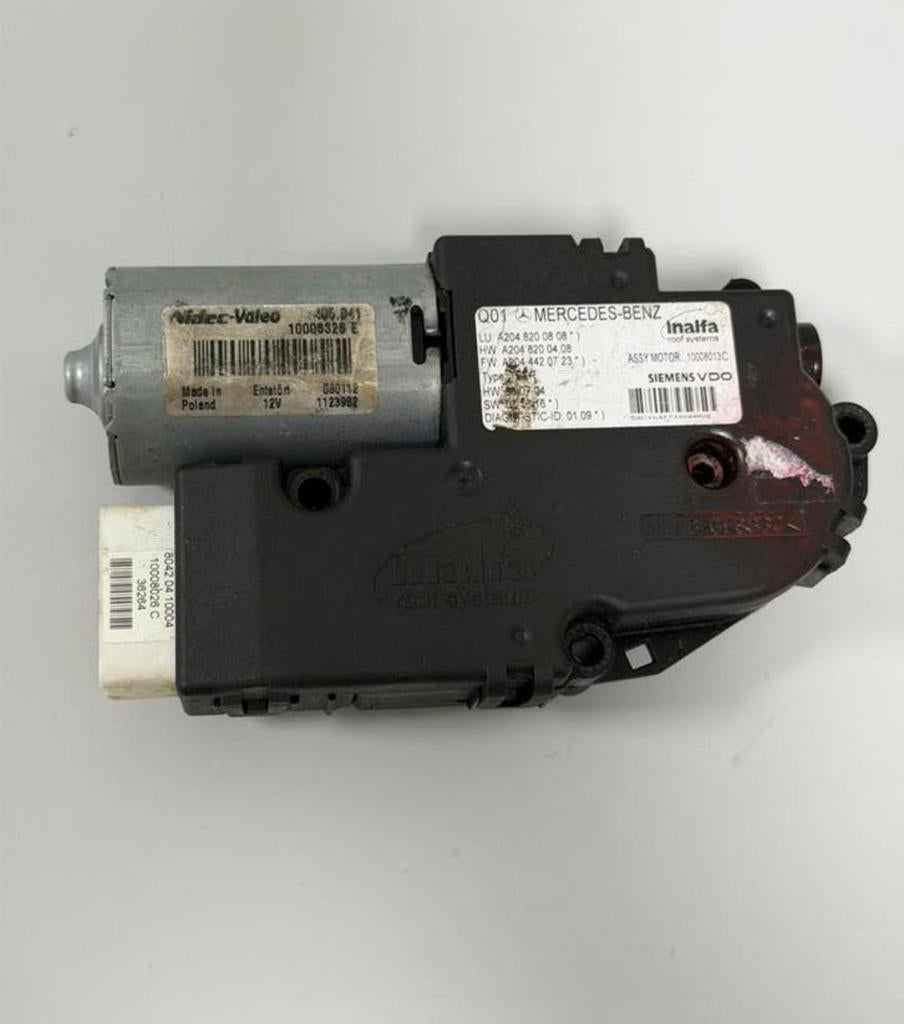 Mercedes Schuifdak Motor A2048200808 W204 X204 GLK C-klasse, Ophalen of Verzenden, H, H, H
