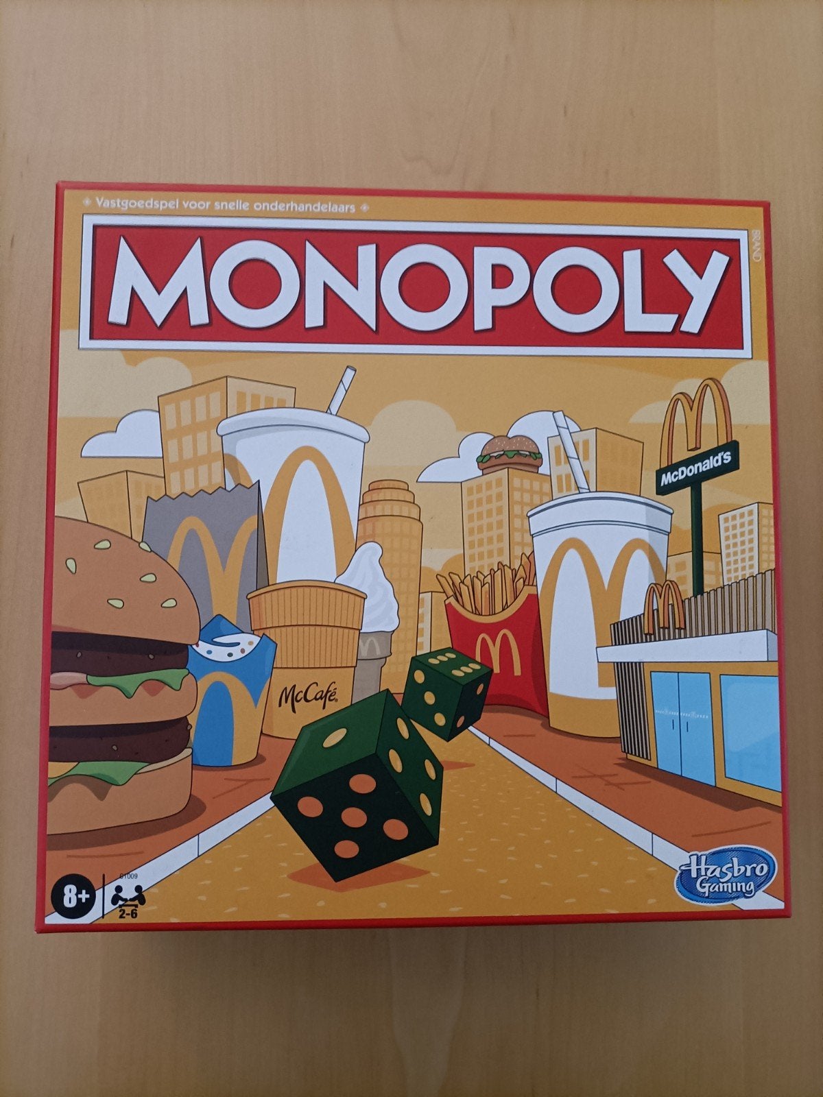 Monopoly McDonalds (ongebruikt), Vijf spelers of meer, Ophalen of Verzenden, Nieuw, Hasbro Gaming
