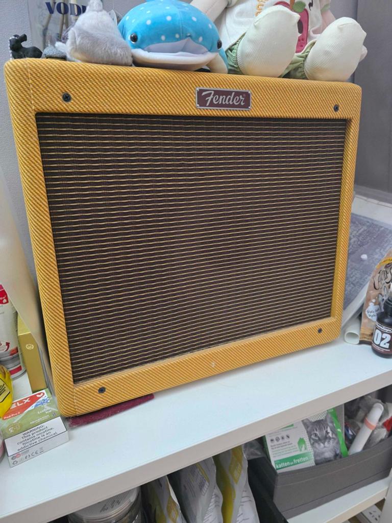 Fender Blues Junior IV tweed gitaarversterker, Muziek en Instrumenten, Ophalen of Verzenden, Zo goed als nieuw, Minder dan 50 watt