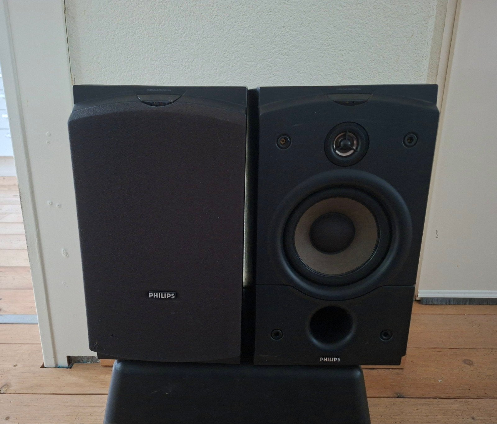 Philips FB 642 Boekenplank Luidsprekers - Two Way System, Audio, Tv en Foto, Philips, Gebruikt, Ophalen of Verzenden, Minder dan 60 watt