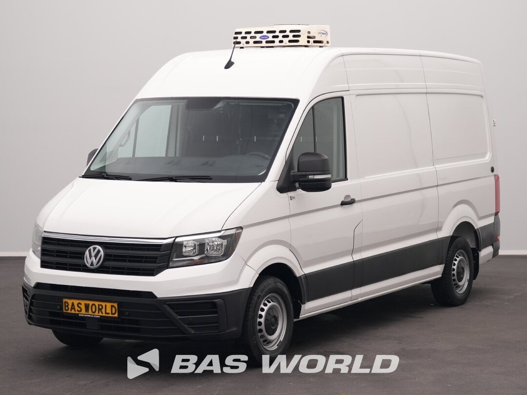 Volkswagen Crafter 140OK Koelwagen Gesloten L3H3 Carrier Cit, Auto's, Gebruikt, Euro 6, 4 cilinders, Volkswagen