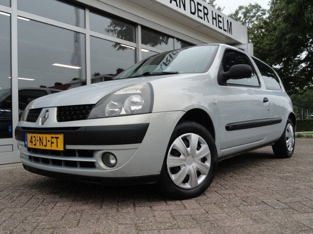 Renault Clio 1.2-16V Dynamique Airco, Auto's, Stof, Gebruikt, 4 cilinders, Origineel Nederlands
