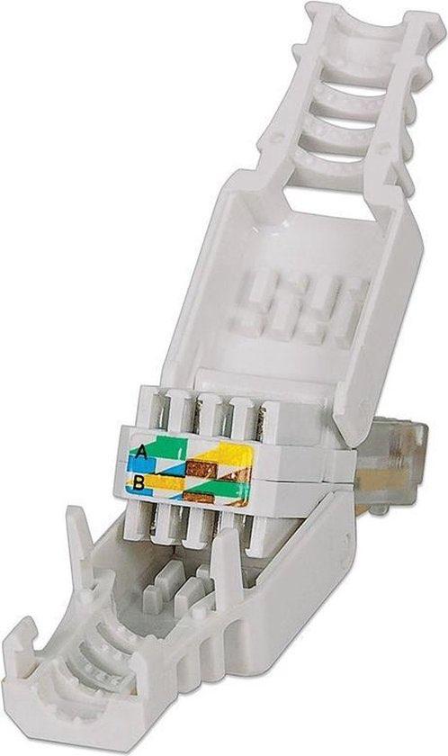 RJ45 Connector Cat6a / Cat7 - LAN stekker - Afgeschermd, Verzenden, Nieuw