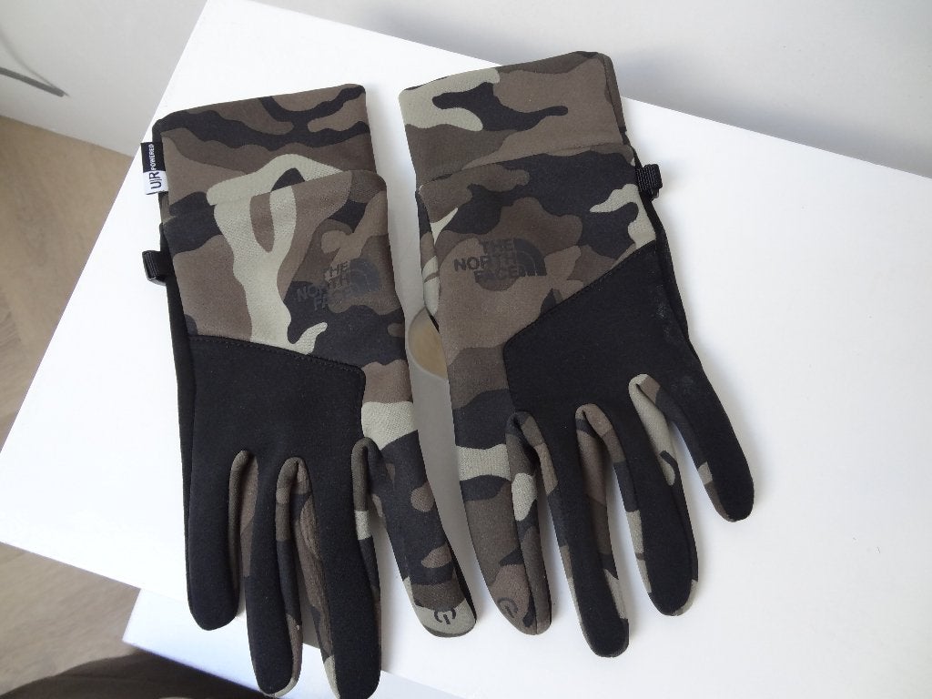 The North Face Etip handschoenen camouflage/Legerprint M, Maat 48/50 (M), Nieuw, Ophalen of Verzenden, Handschoenen