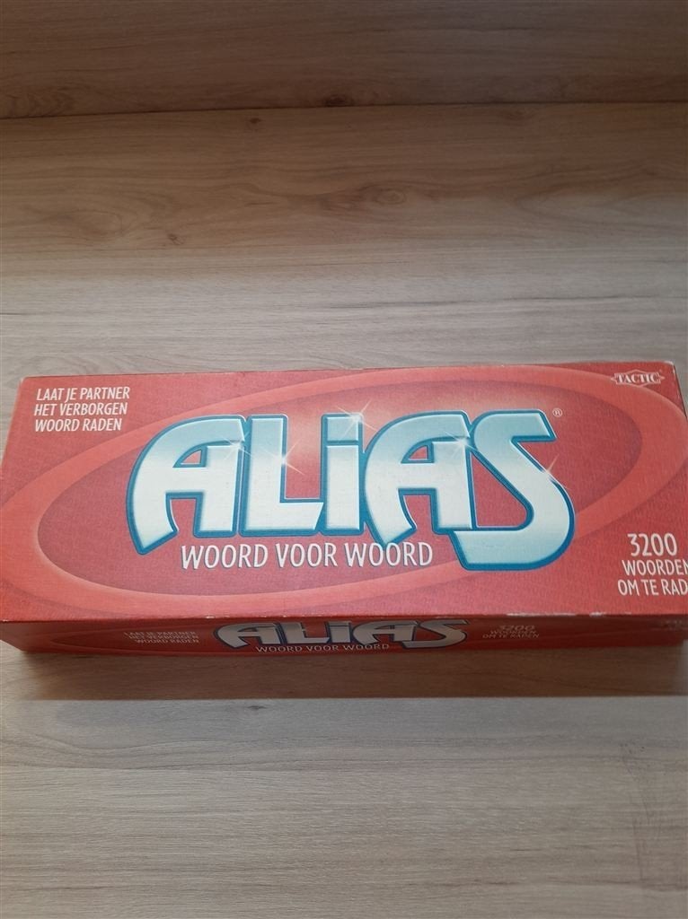 Alias woord voor woord - s3789, Verzenden, Zo goed als nieuw