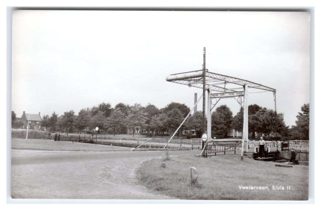 Veelerveen, Sluis II, Verzenden, 1960 tot 1980, Ongelopen, Groningen