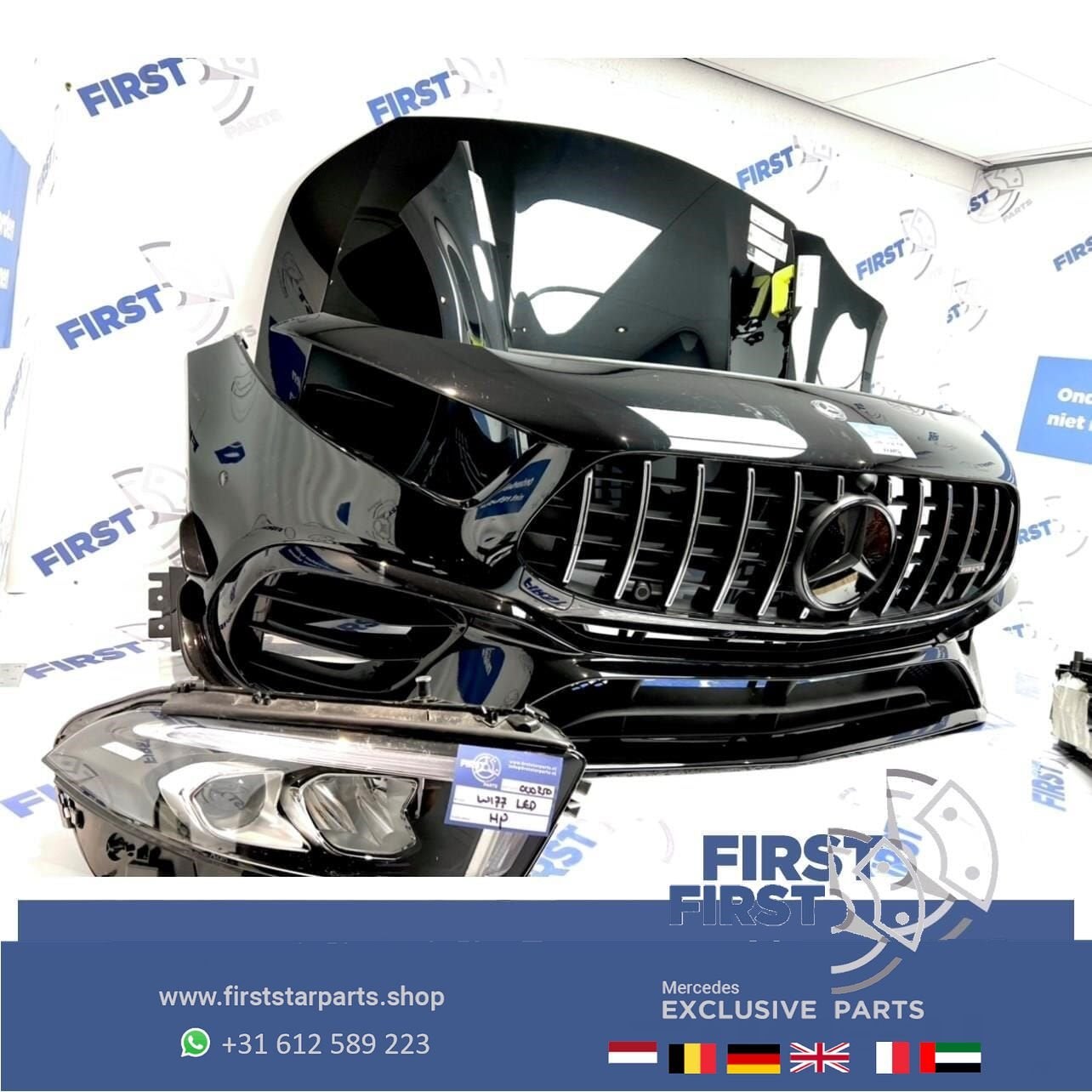 W177 V177 A45S A45 A KLASSE AMG AERO PERFORMANCE VOORKOP GT, Auto-onderdelen, Gebruikt, -, Voor, Ophalen of Verzenden